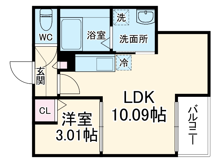 Jack shukuchiⅠの間取り