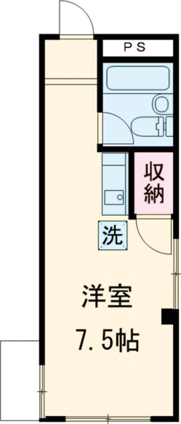 ルミネ東中神の間取り