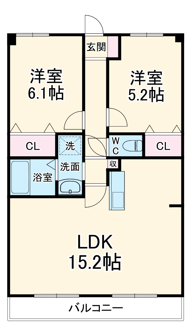 フレシールの間取り