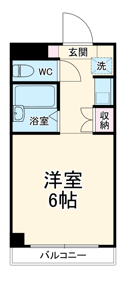 第二コスモ大和 A棟の間取り