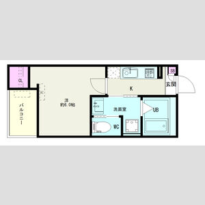 Jack kofukasaku Ⅰの間取り