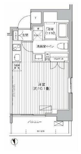 Ti-KAWASAKIの間取り