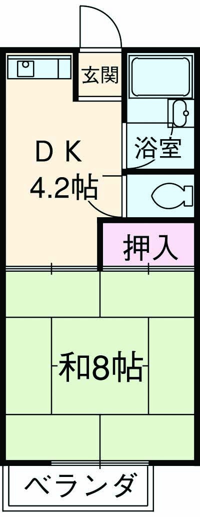 ベルハイムの間取り