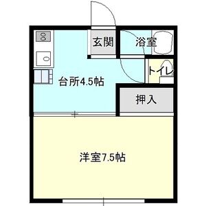 清流とそよ風のルヴァンⅡの間取り
