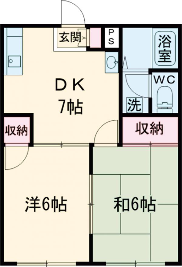ローズハイツの間取り