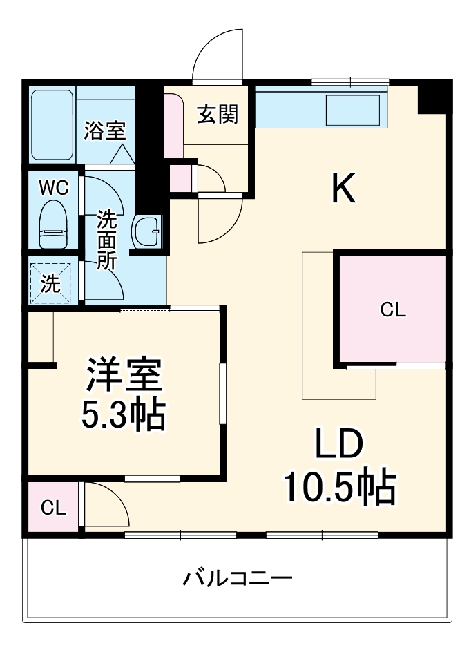 ミキハウスⅡの間取り