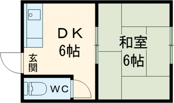 松村荘の間取り