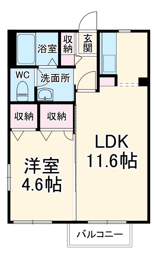 グランシャリオ湘南の間取り