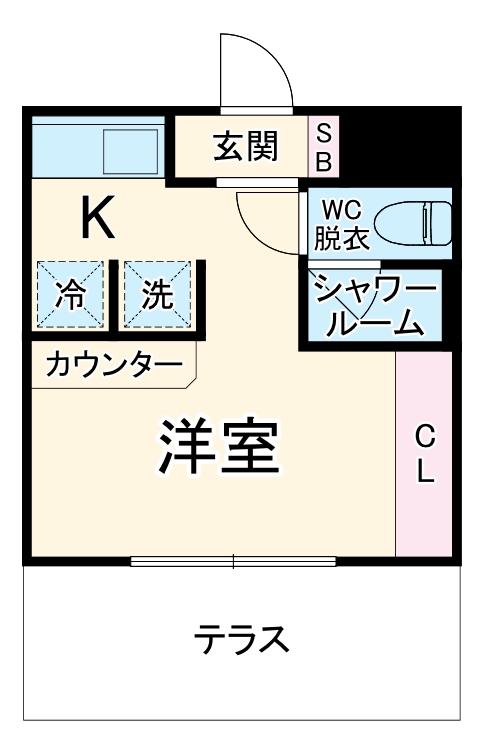 クリオ藤沢本町壱番館の間取り