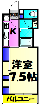 リブリ・MYU市原の間取り