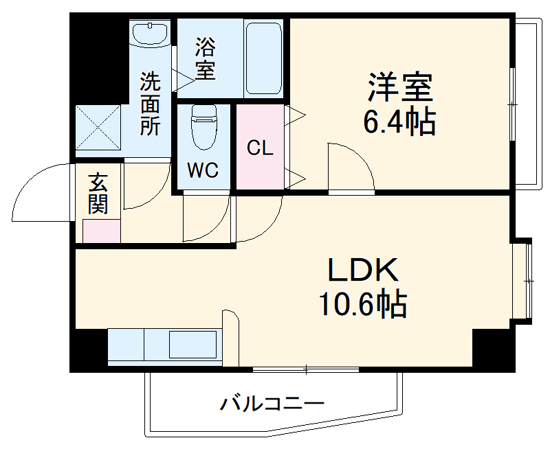 クイーンズ・スクエアの間取り