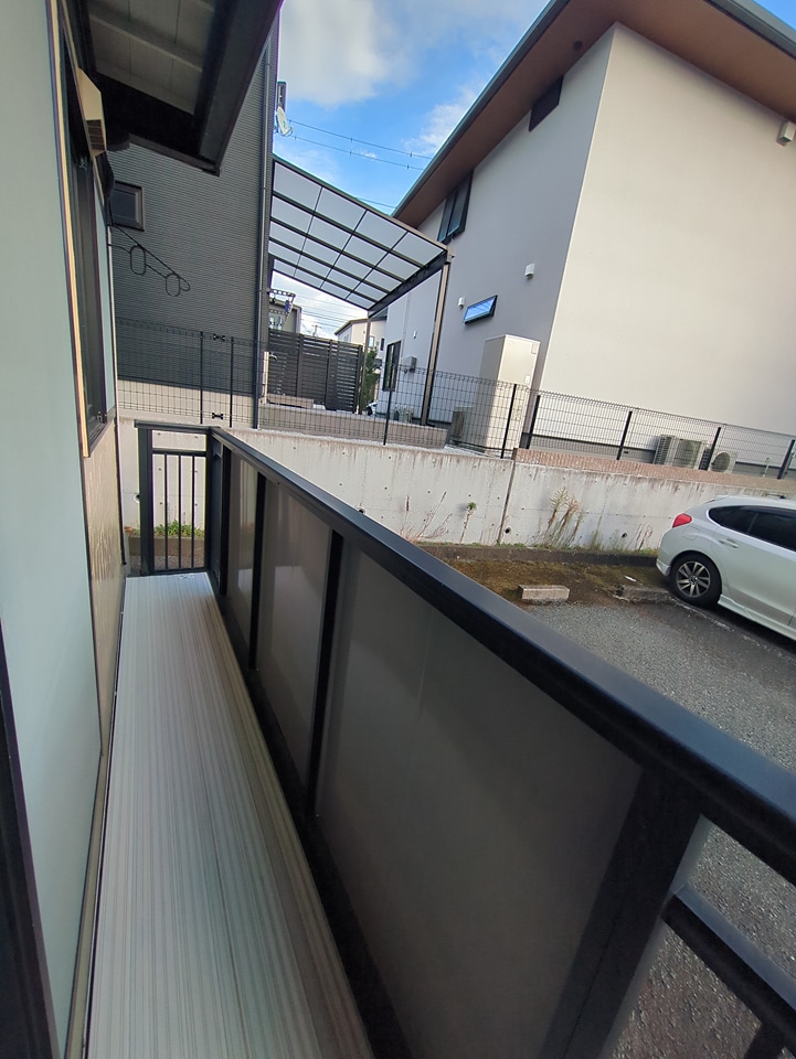 12/22 バルコニー