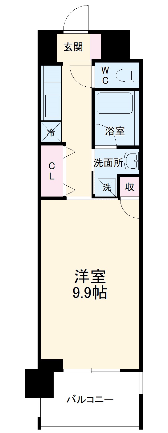 千種ライズの間取り