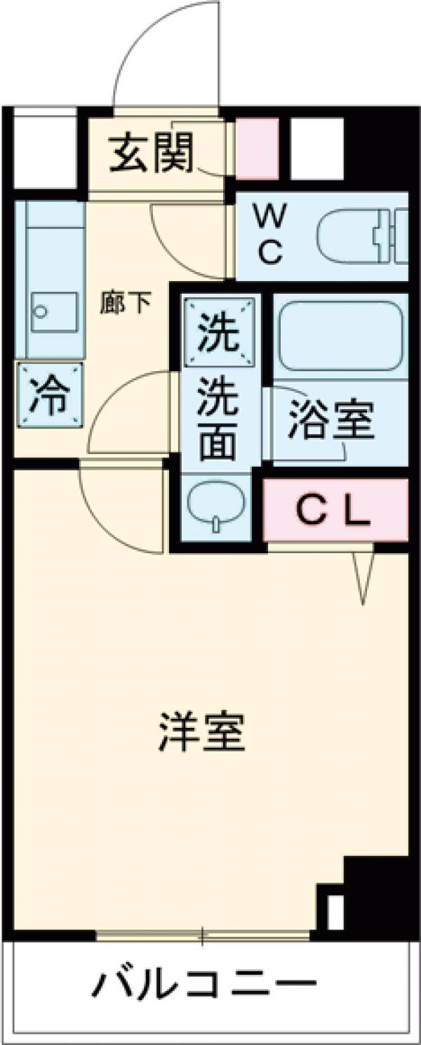 メインステージ府中中河原駅前の間取り
