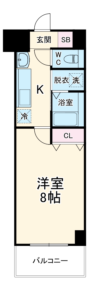 リアライズ沢下町Ⅰの間取り