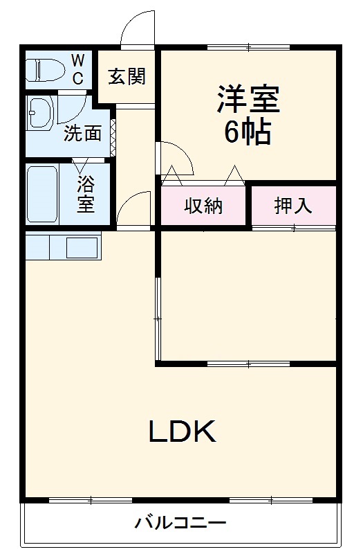エクセレント富士見台の間取り