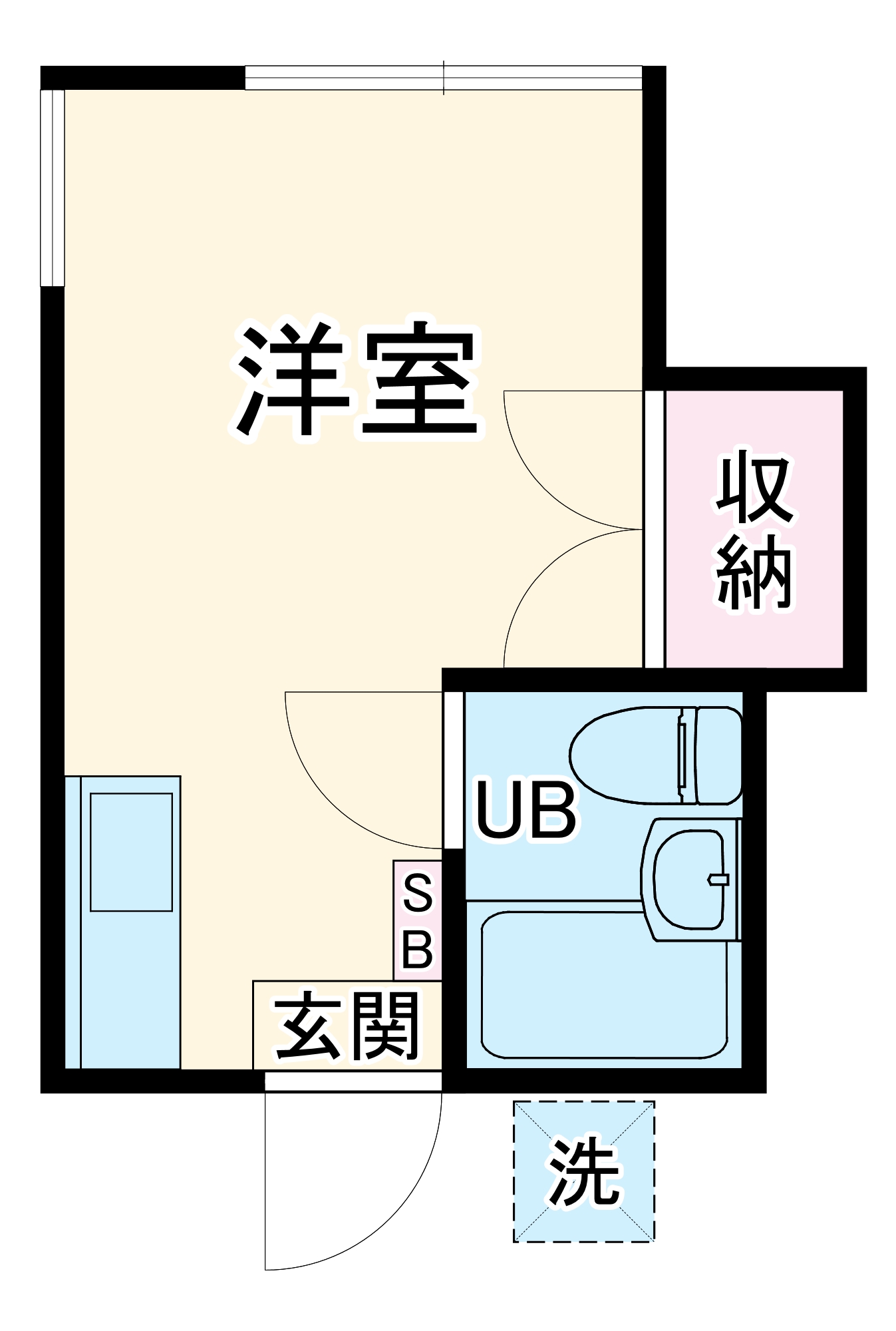 スマイルハウス第三の間取り