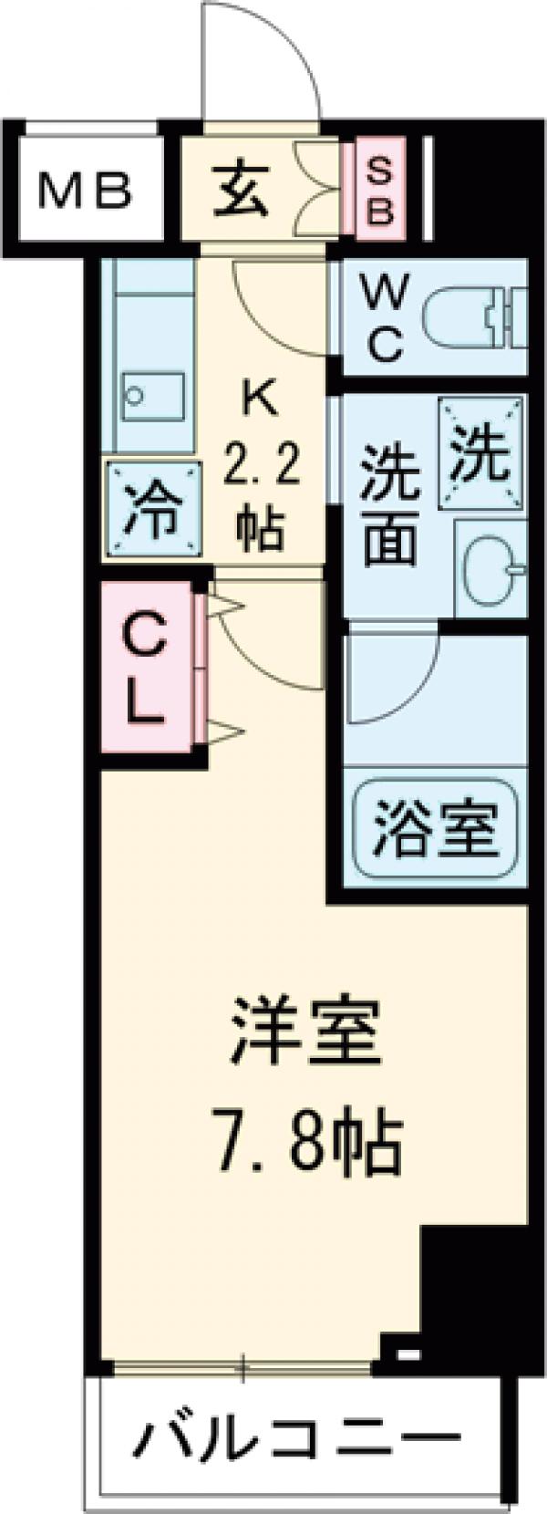 ラティエラ練馬の間取り