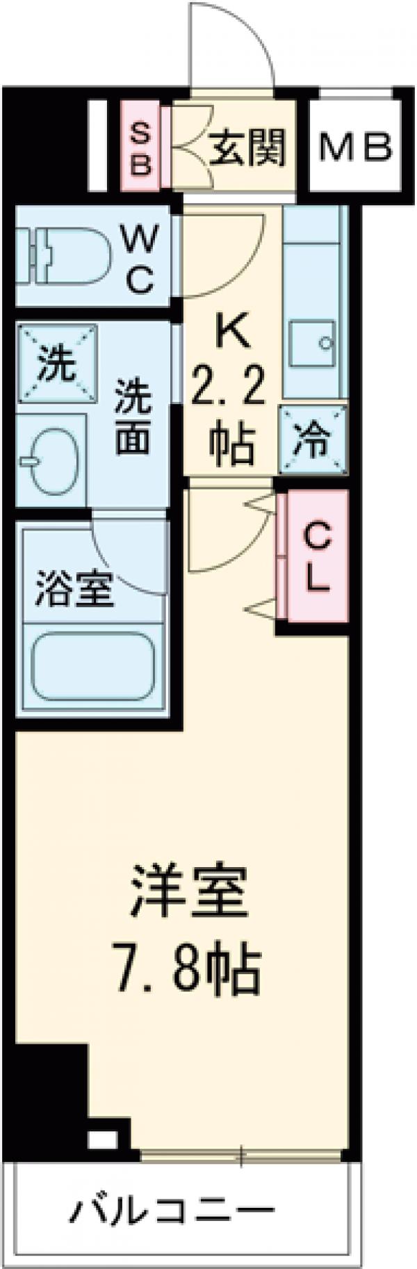 ラティエラ練馬の間取り
