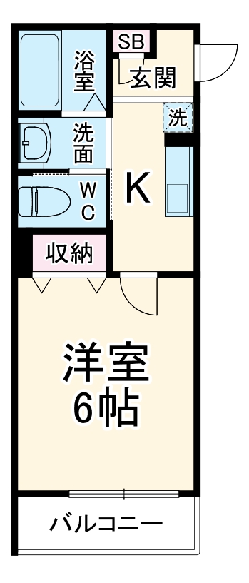 宮戸の完工年月(2025年9月)築の賃貸アパートの間取り