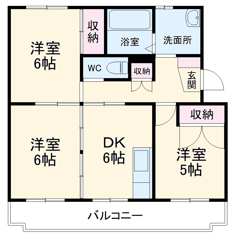 アーバンライフ上力の間取り