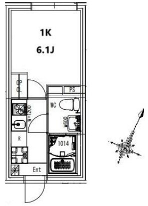 リュジアン北赤羽の間取り