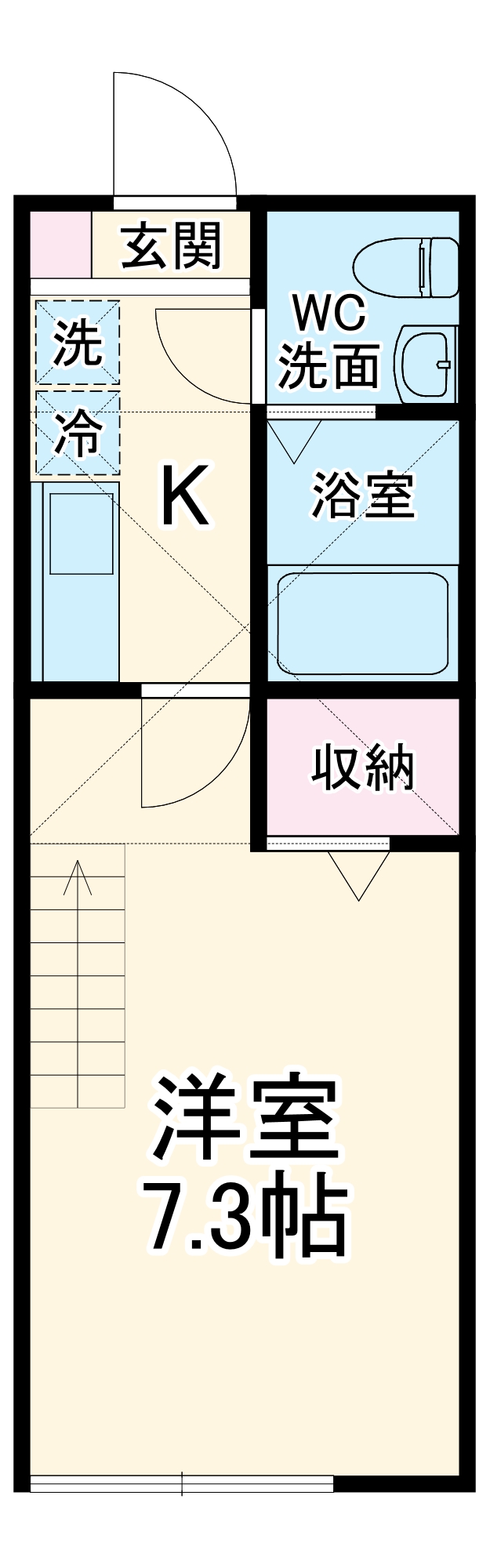 Luminosus新百合山手の間取り