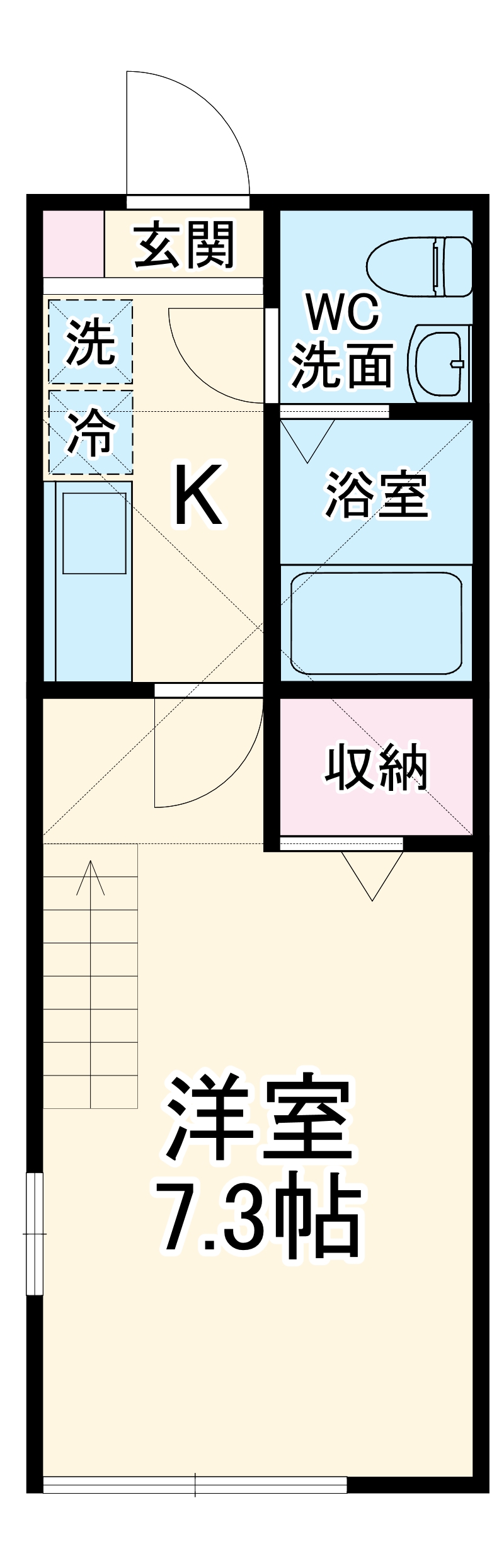 Luminosus新百合山手の間取り