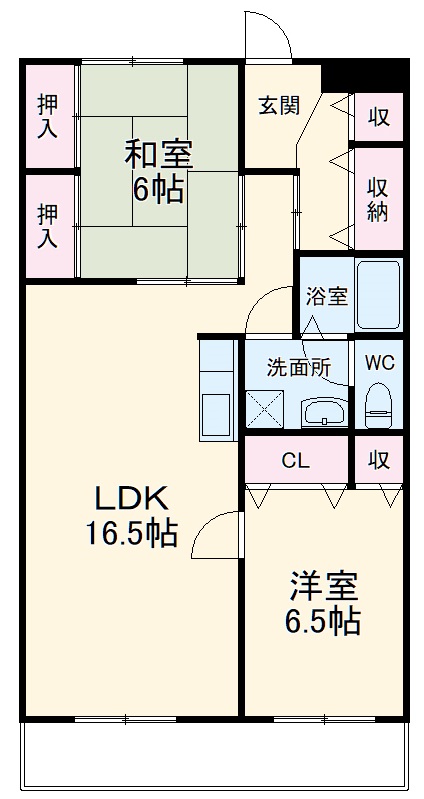 ヴィラリブランの間取り