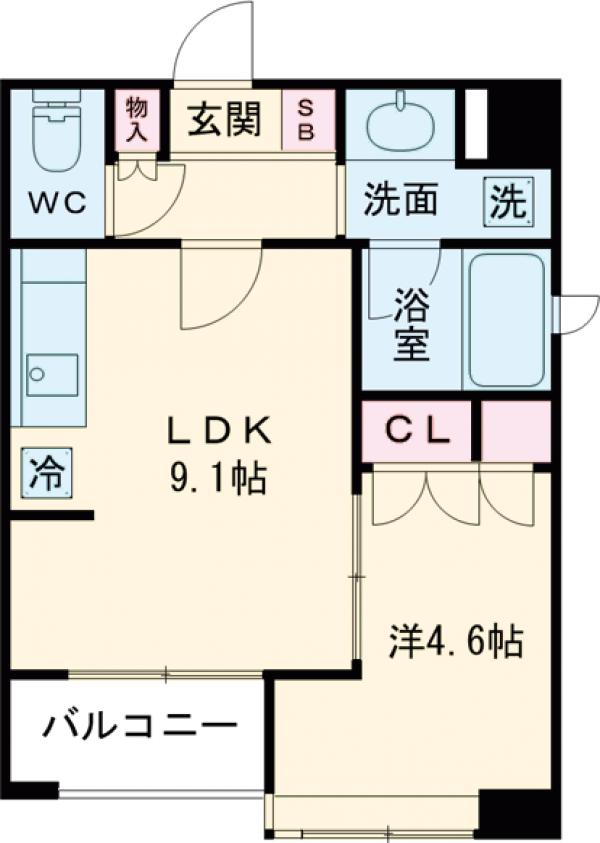 アビテ目白の間取り