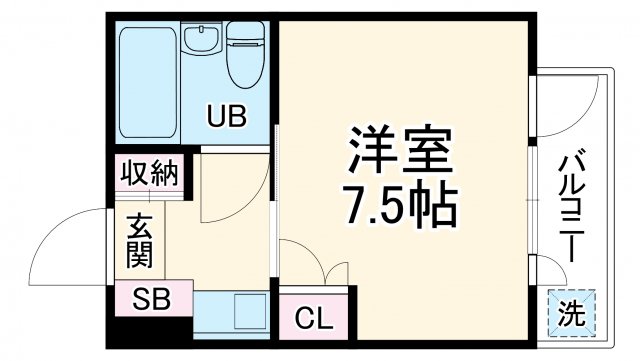 メイト緑地公園の間取り