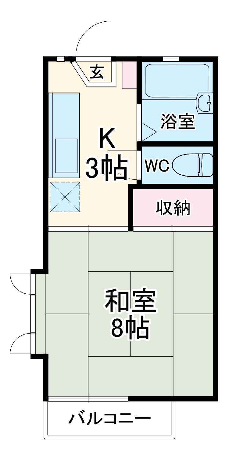 ロジュマン本郷の間取り