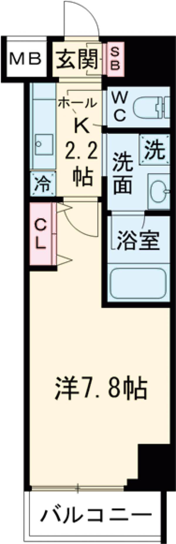 ラティエラ練馬の間取り
