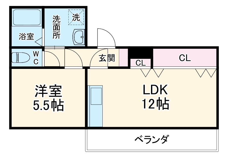 サンパーク共和の間取り