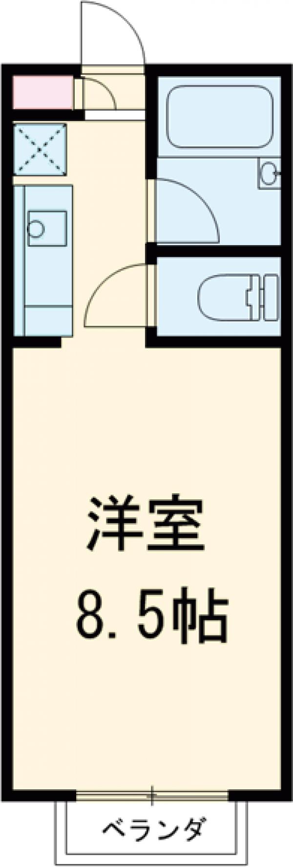 ジュネス牧2の間取り