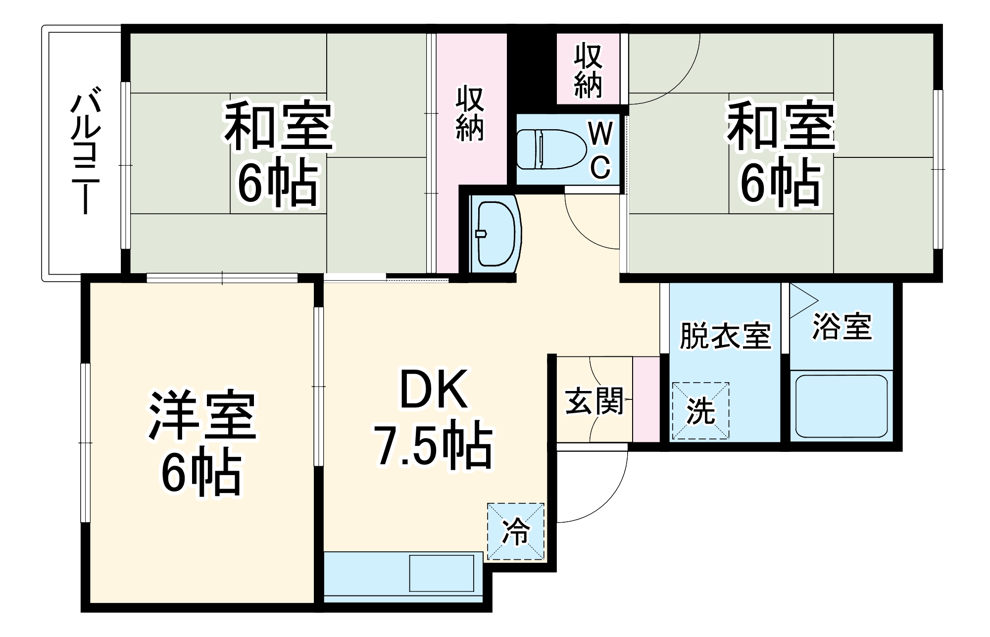 メゾン・ゴールド大塚の間取り