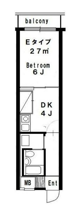ライオンズマンション西中延の間取り