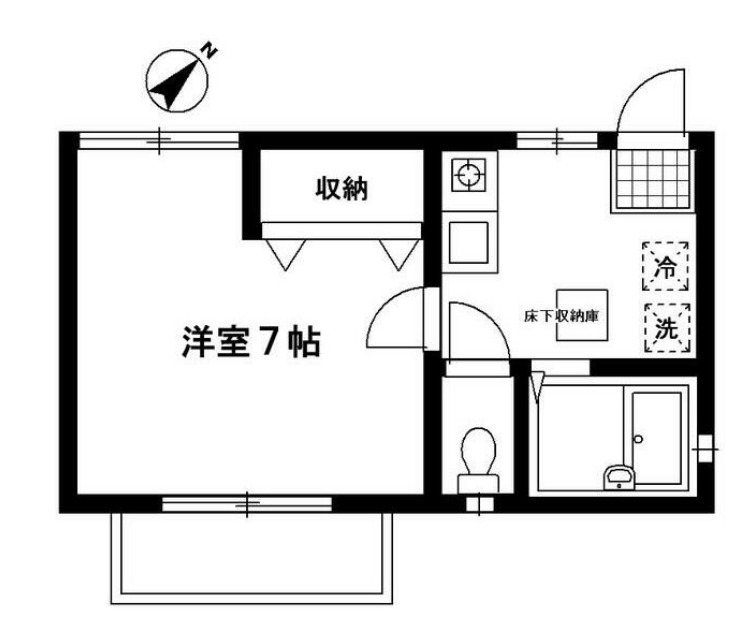 ハイグッチハイムの間取り