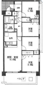 サザントゥリーⅡの間取り