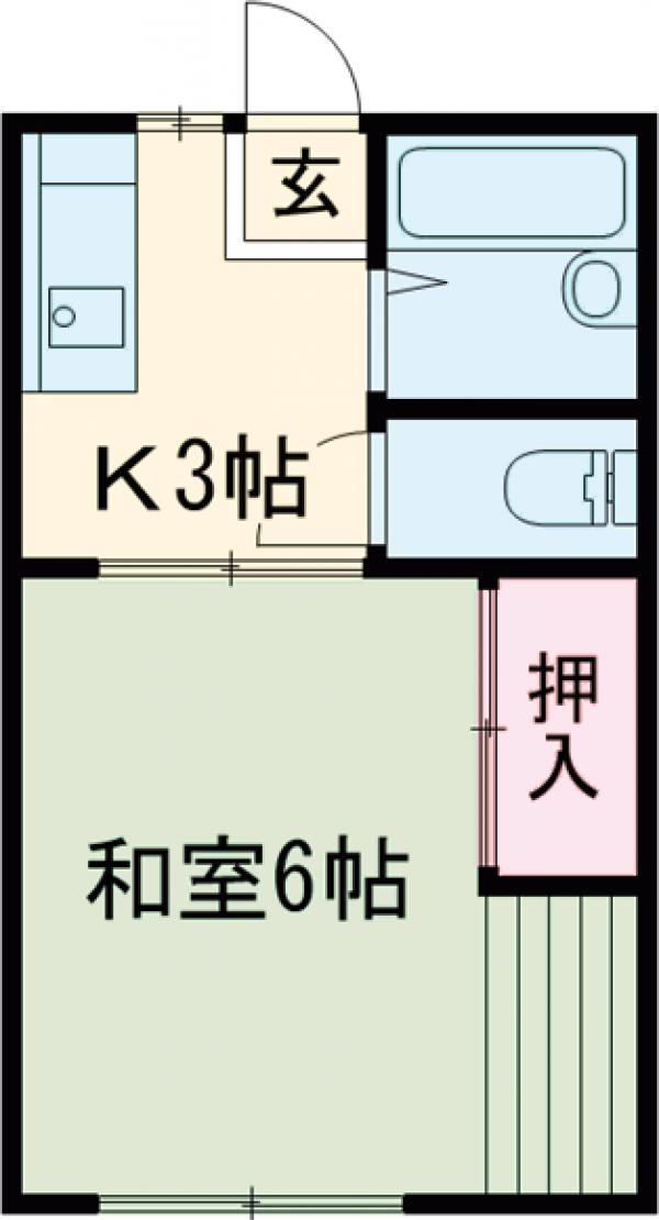 佐藤ハイツの間取り