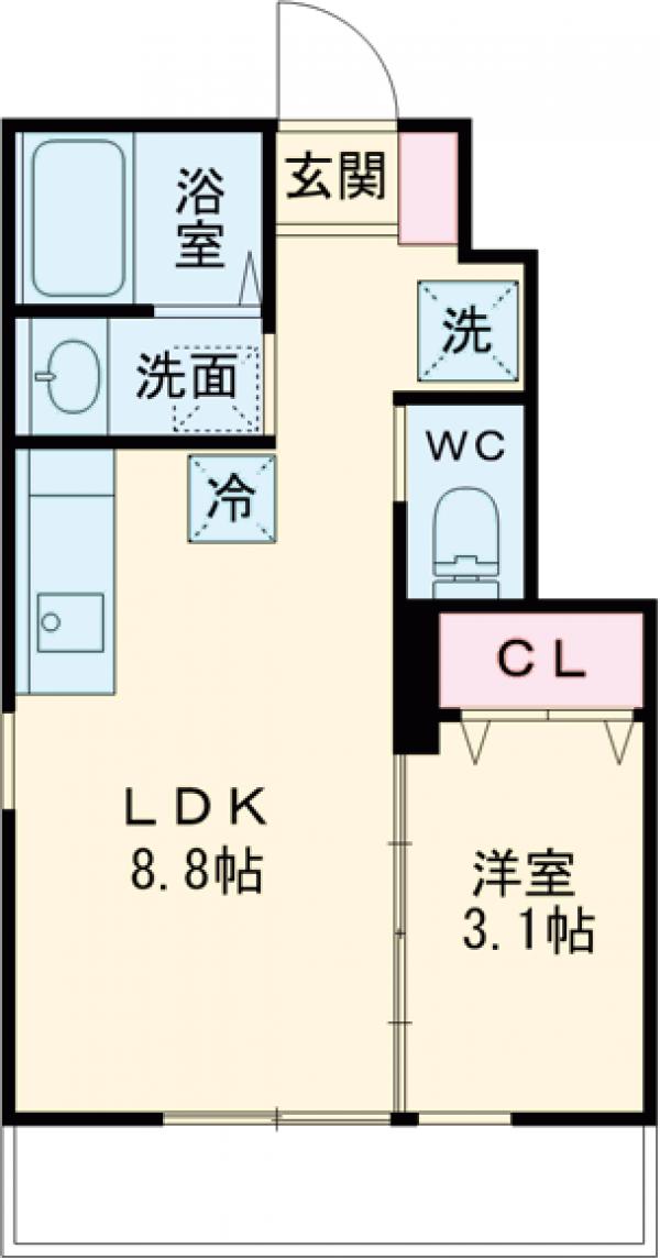 Casa Simpatia小金井の間取り