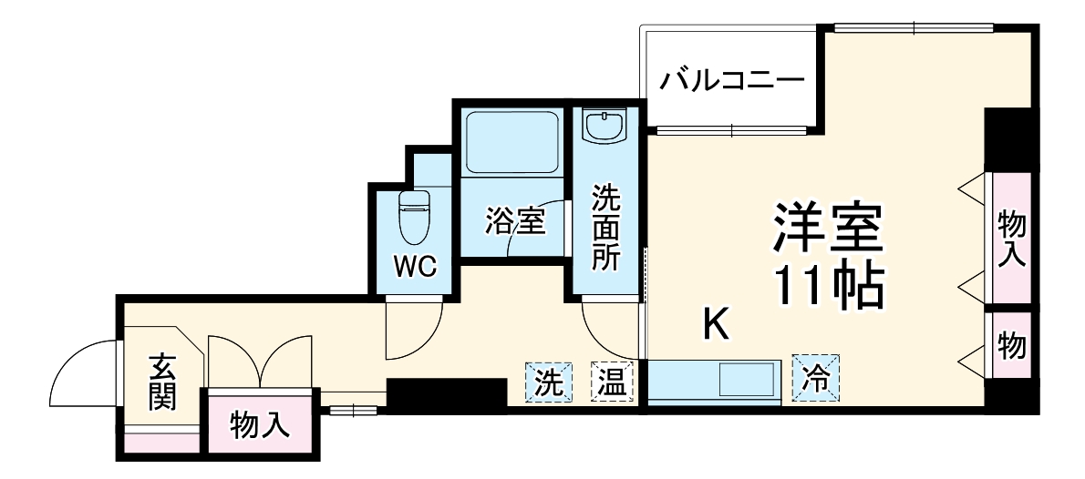 グランレブリー室町六角の間取り