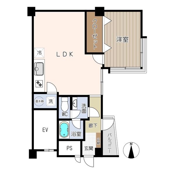 荘苑覚王山の間取り