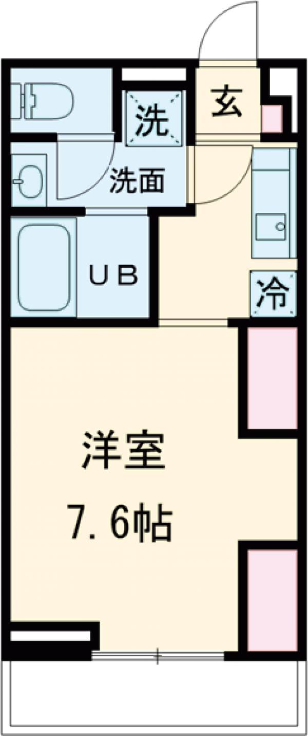 アセット田無の間取り