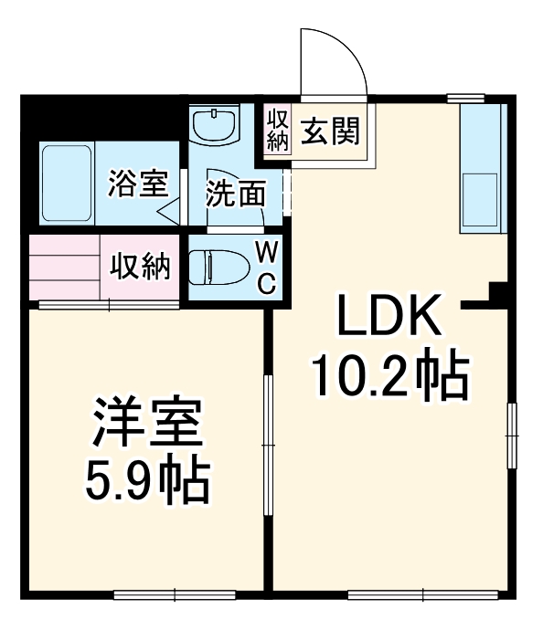 パークサイド富士見の間取り