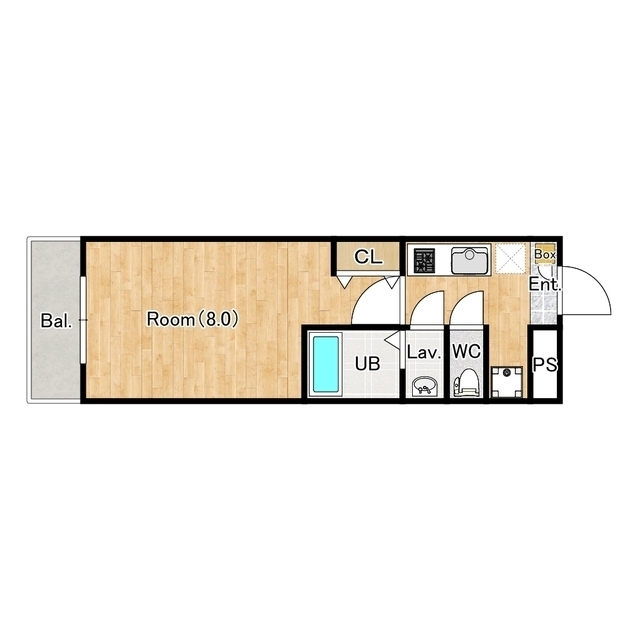 ジーメゾン川越仙波町グナーデの間取り
