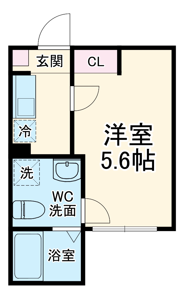 COZY NOOKの間取り