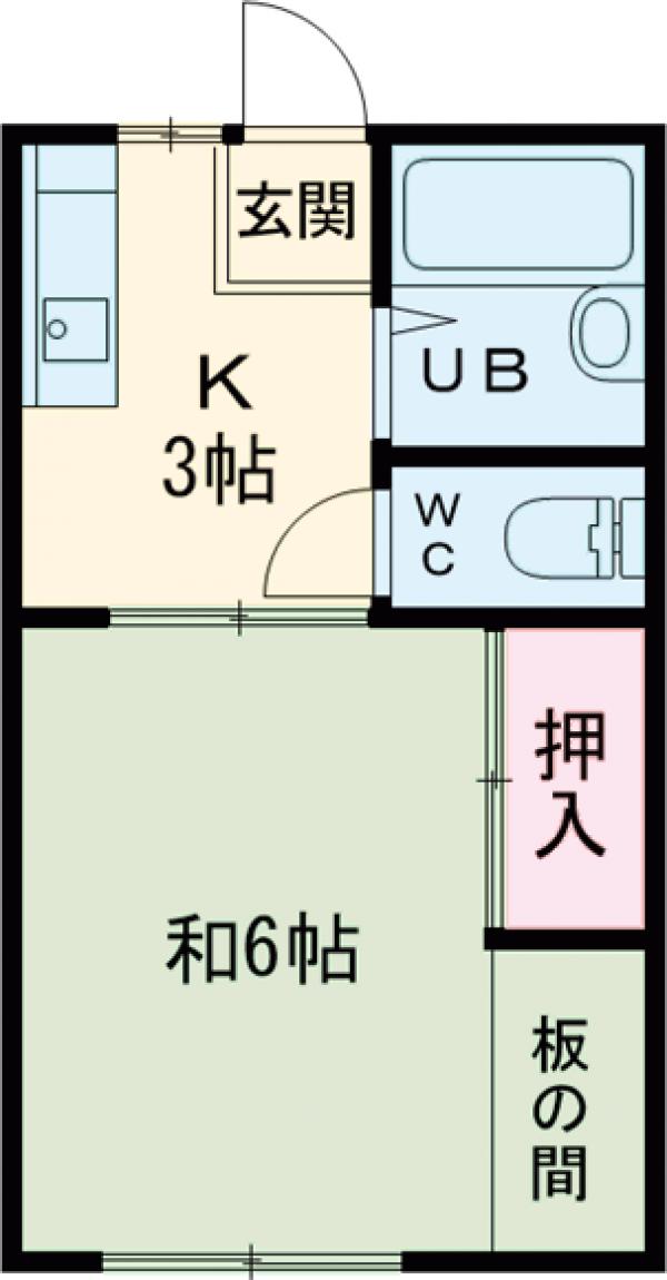 佐藤ハイツの間取り