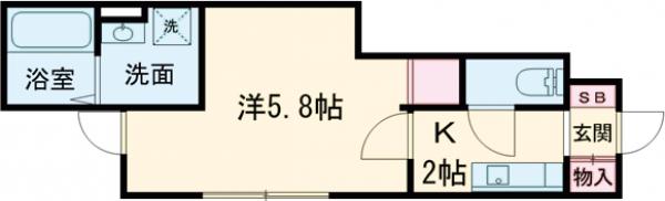 Belle Vieの間取り