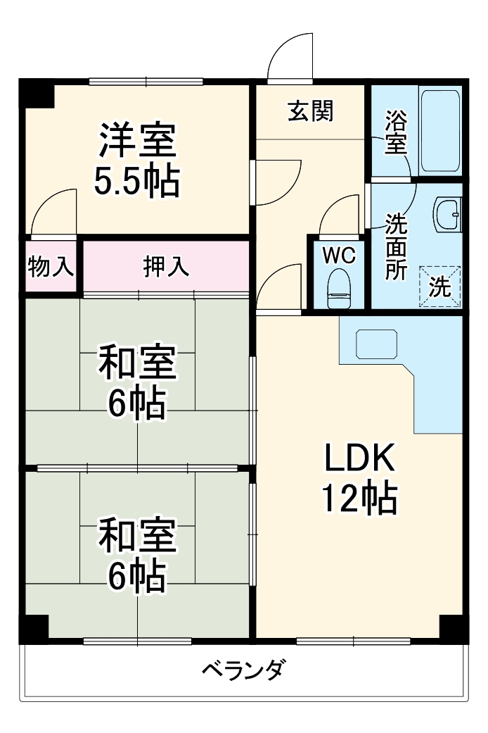 パルテ西京極の間取り